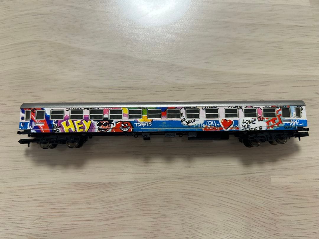 Nゲージ 鉄道模型 グラフィティアートセット　欧州　ドイツ　アーノルド　5輌