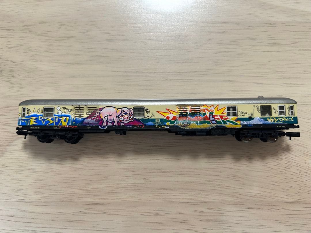 Nゲージ 鉄道模型 グラフィティアートセット　欧州　ドイツ　アーノルド　5輌