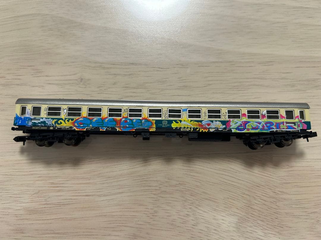 Nゲージ 鉄道模型 グラフィティアートセット　欧州　ドイツ　アーノルド　5輌