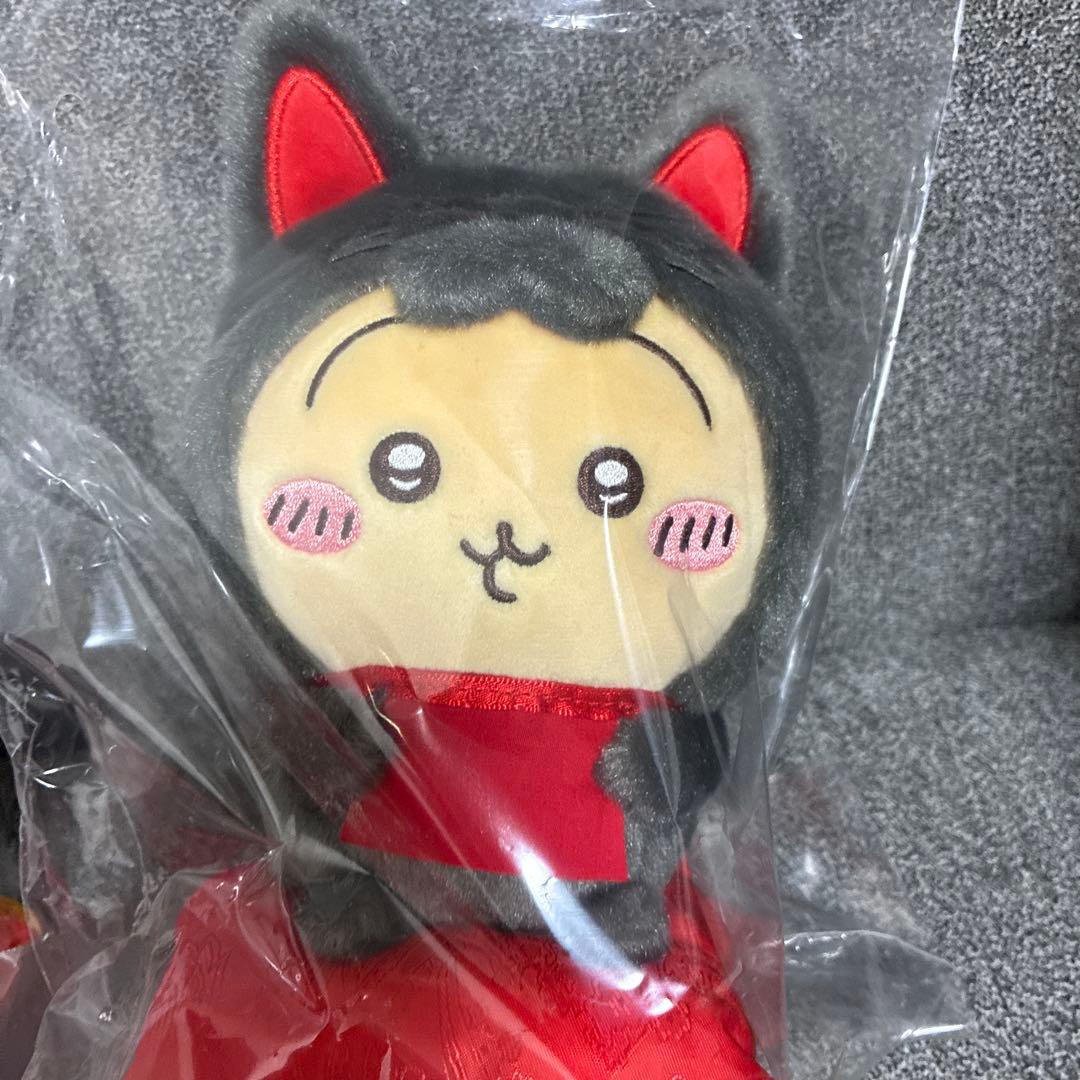 【新品、メルカリ便】ちいかわ　もぐもぐ本舗　伏見稲荷なぬいぐるみ　3点セット