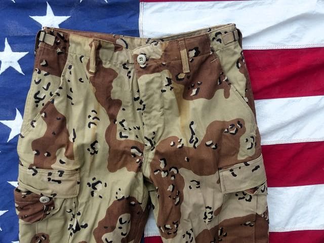 90s レア! 実物 デザート６カラー BDUパンツ S-S チョコチップ 46