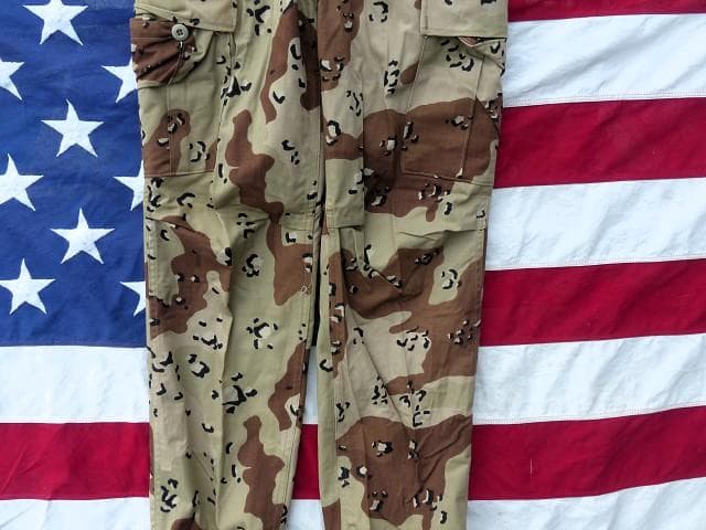 90s レア! 実物 デザート６カラー BDUパンツ S-S チョコチップ 46