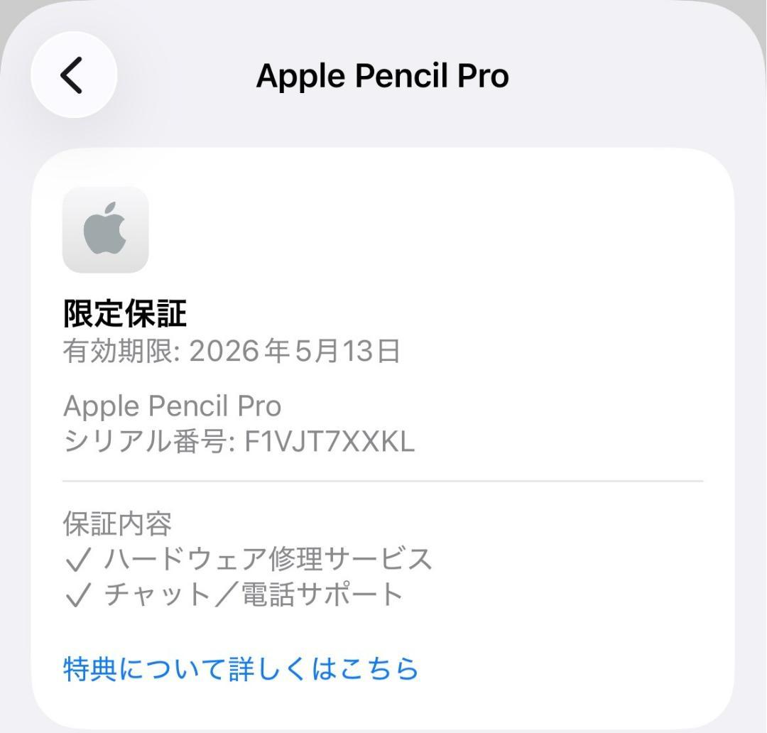 保証あり【純正品】Apple Pencil Pro 替え芯セット