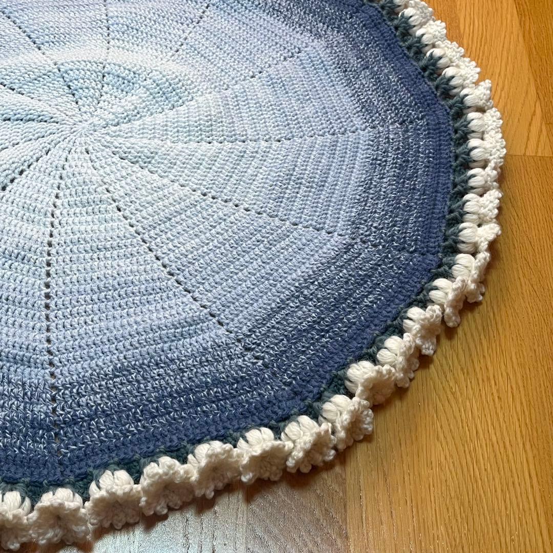 花束ブランケット ブーケブランケット フラワーブランケット スズラン 72cm