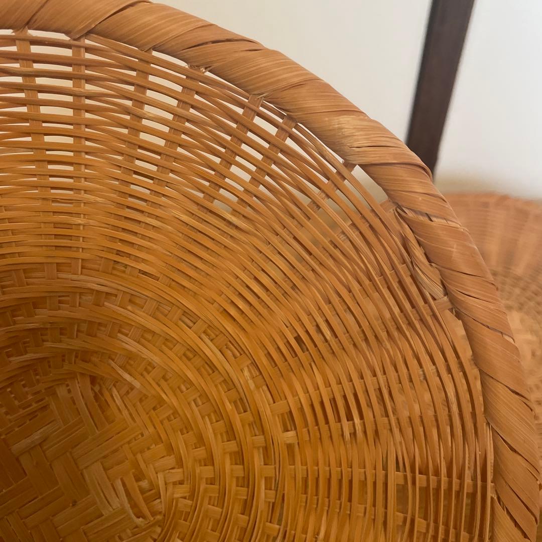 竹製 丸型ざる23.5cm 盛ざる　ザル　盛りざる　器　ナチュラル　丸ざる