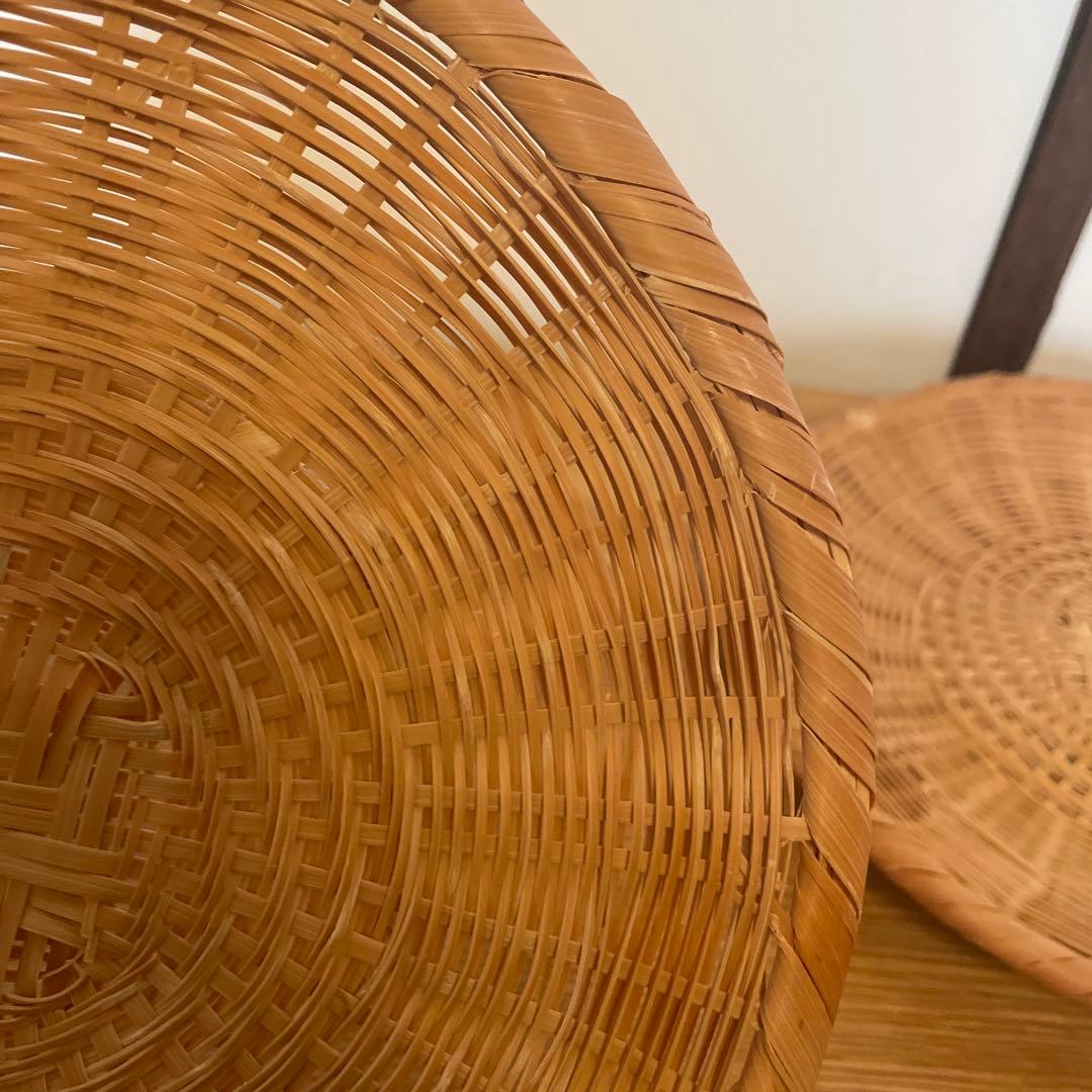 竹製 丸型ざる23.5cm 盛ざる　ザル　盛りざる　器　ナチュラル　丸ざる