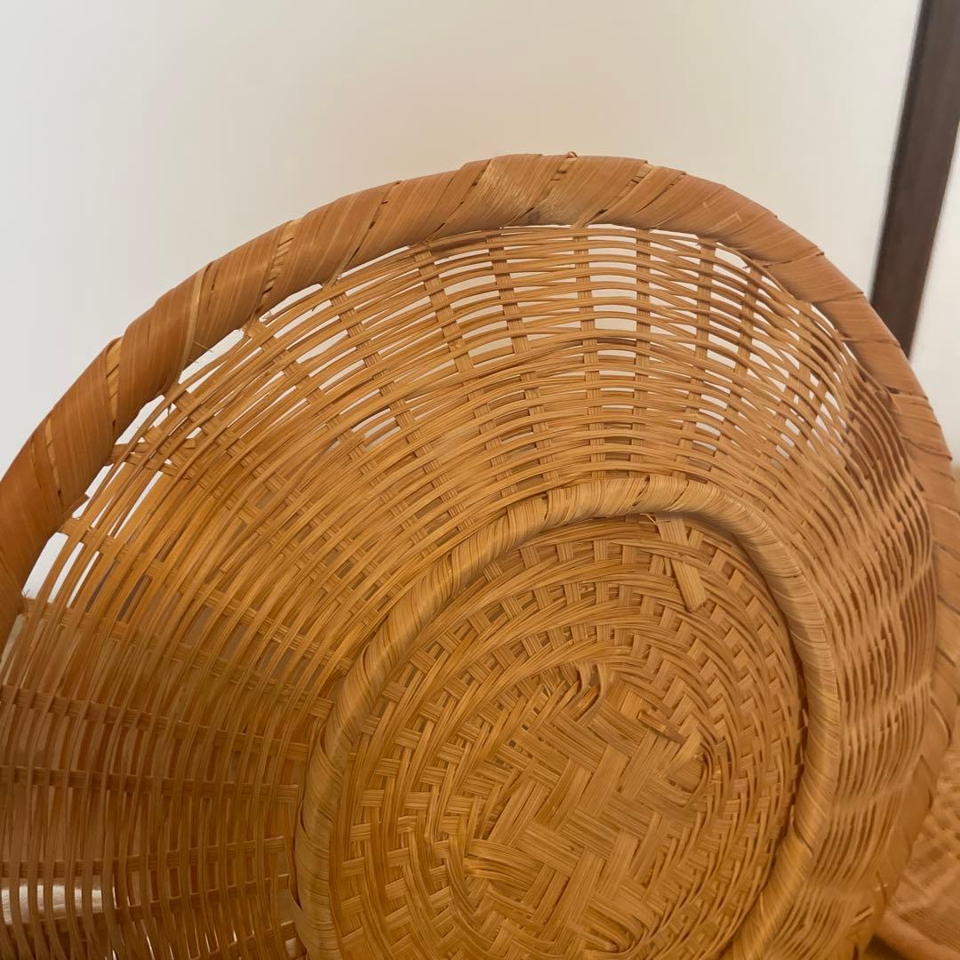 竹製 丸型ざる23.5cm 盛ざる　ザル　盛りざる　器　ナチュラル　丸ざる
