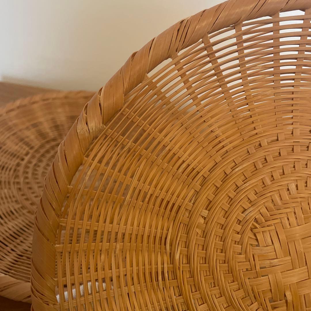 竹製 丸型ざる23.5cm 盛ざる　ザル　盛りざる　器　ナチュラル　丸ざる