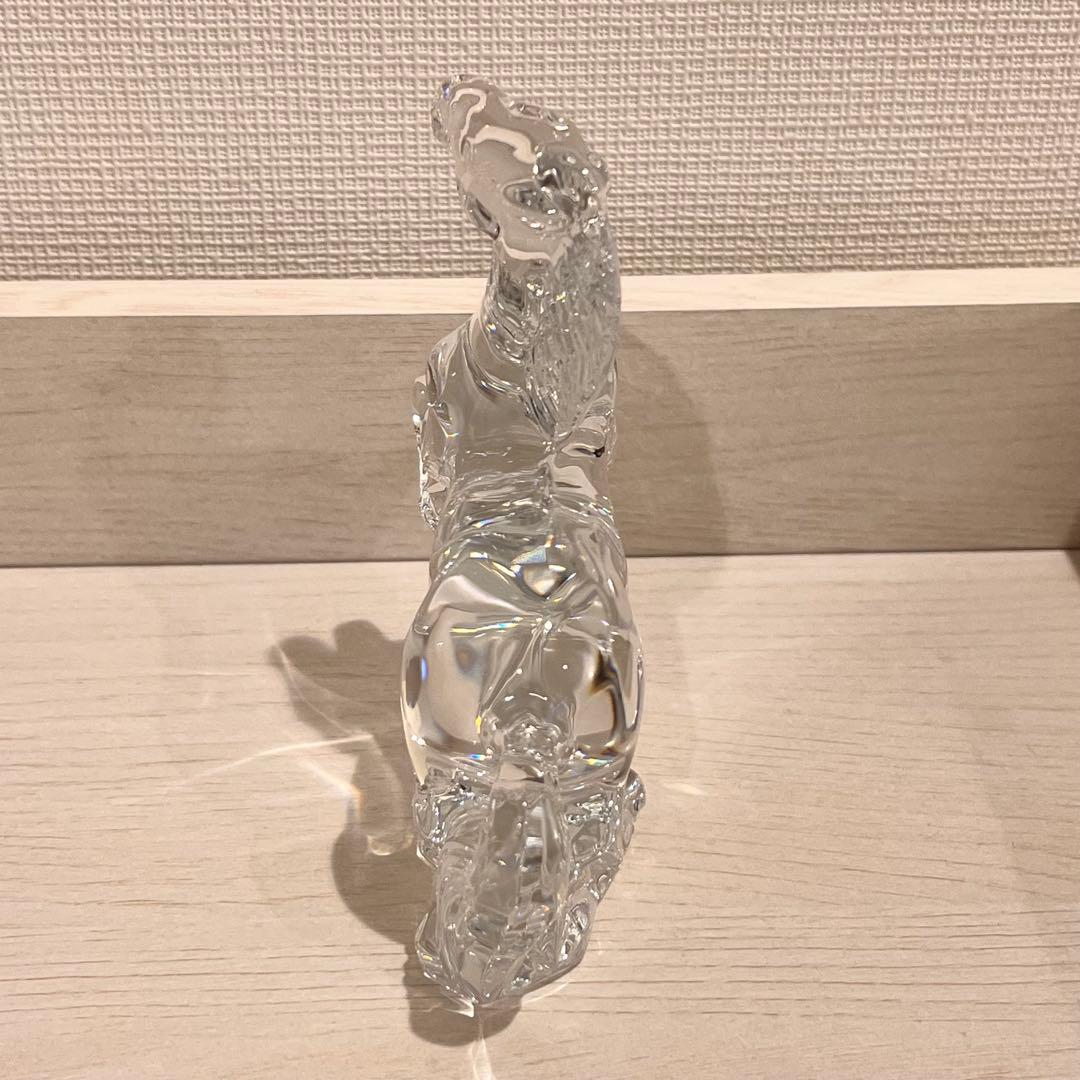 バカラ 馬 置物 クリスタル
