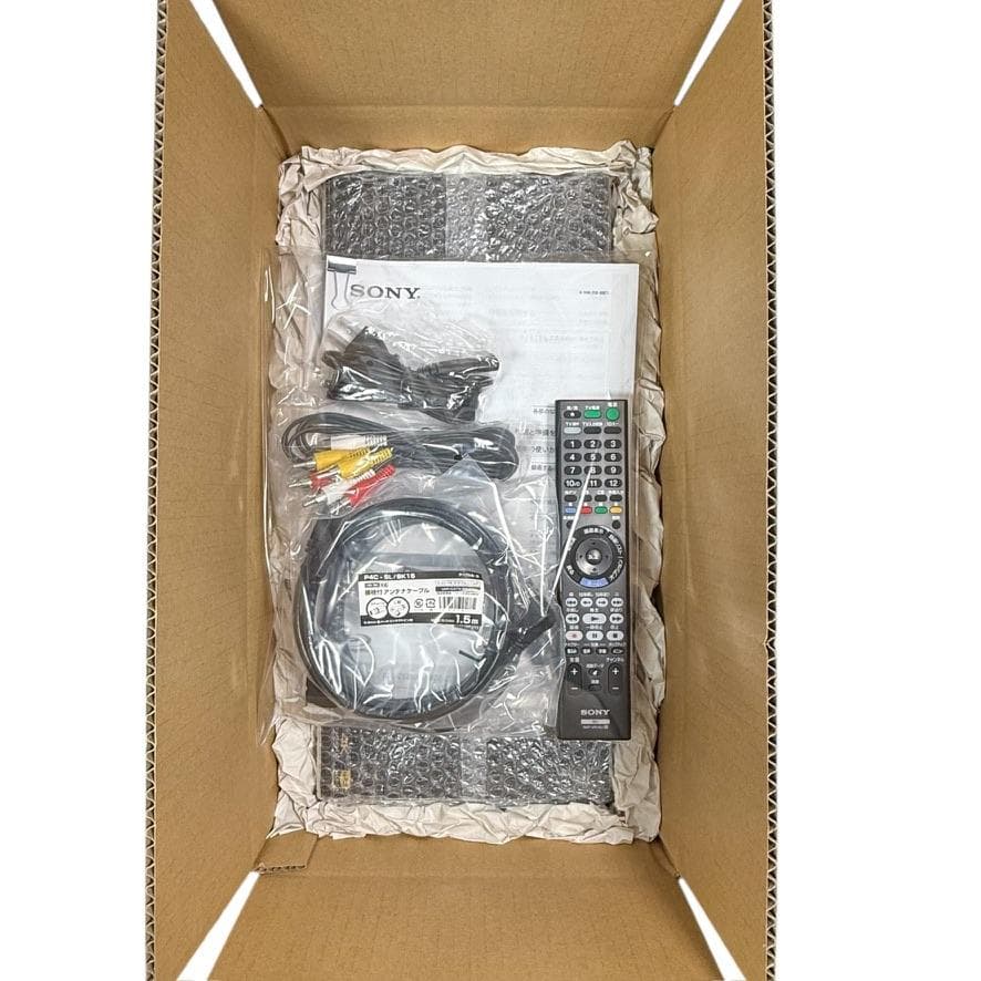 2019年製ソニー ブルーレイレコーダー1TB 2チューナーBDZ-ZW1500