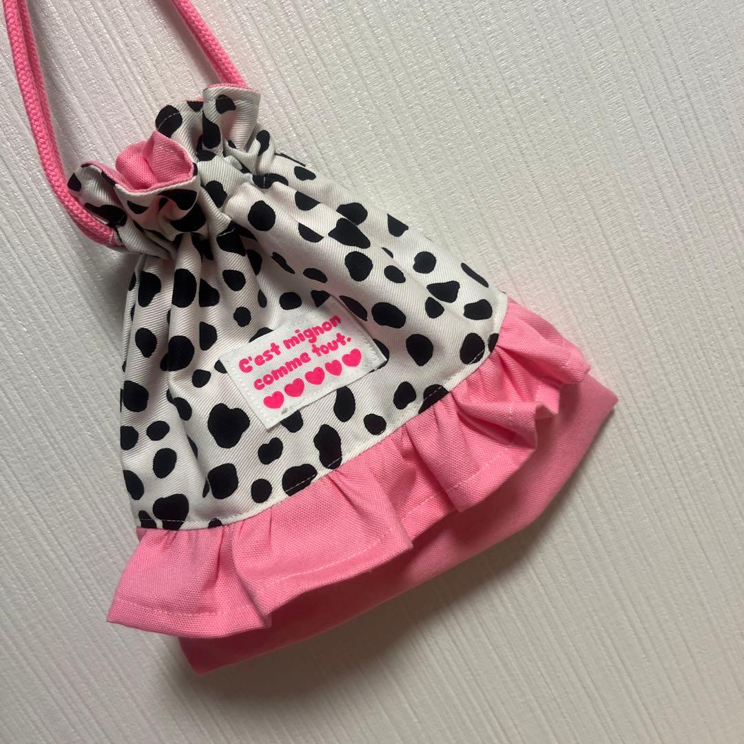 【セール】入園入学　5点セット　ダルメシアン柄