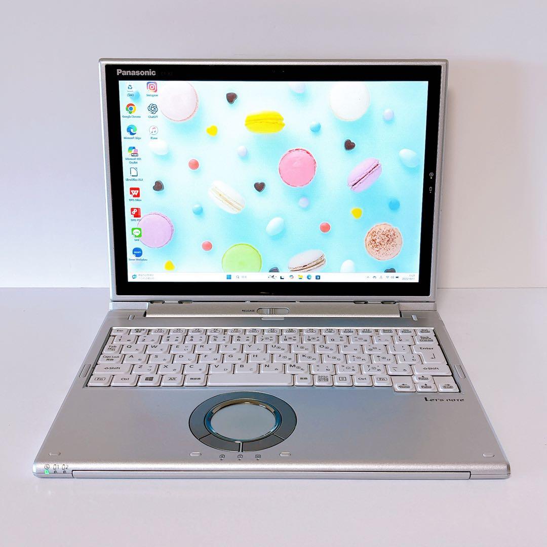 累積1110時間で外装良好✨パナソニックレッツノートCF-XZ6 タブレット