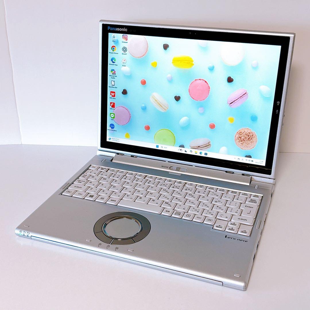 累積1110時間で外装良好✨パナソニックレッツノートCF-XZ6 タブレット