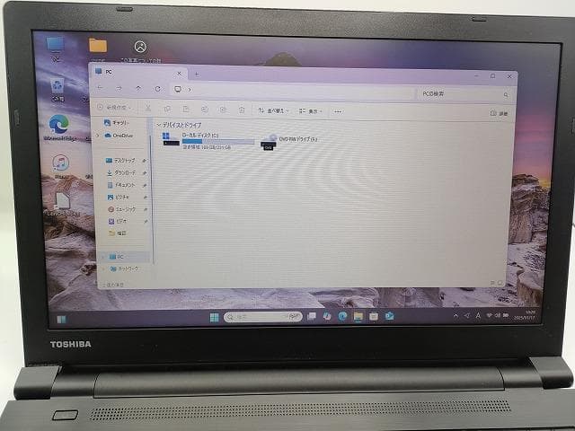 ノートパソコン/大容量SSD/Windows11/メモリ8GB/初心者向け★東芝