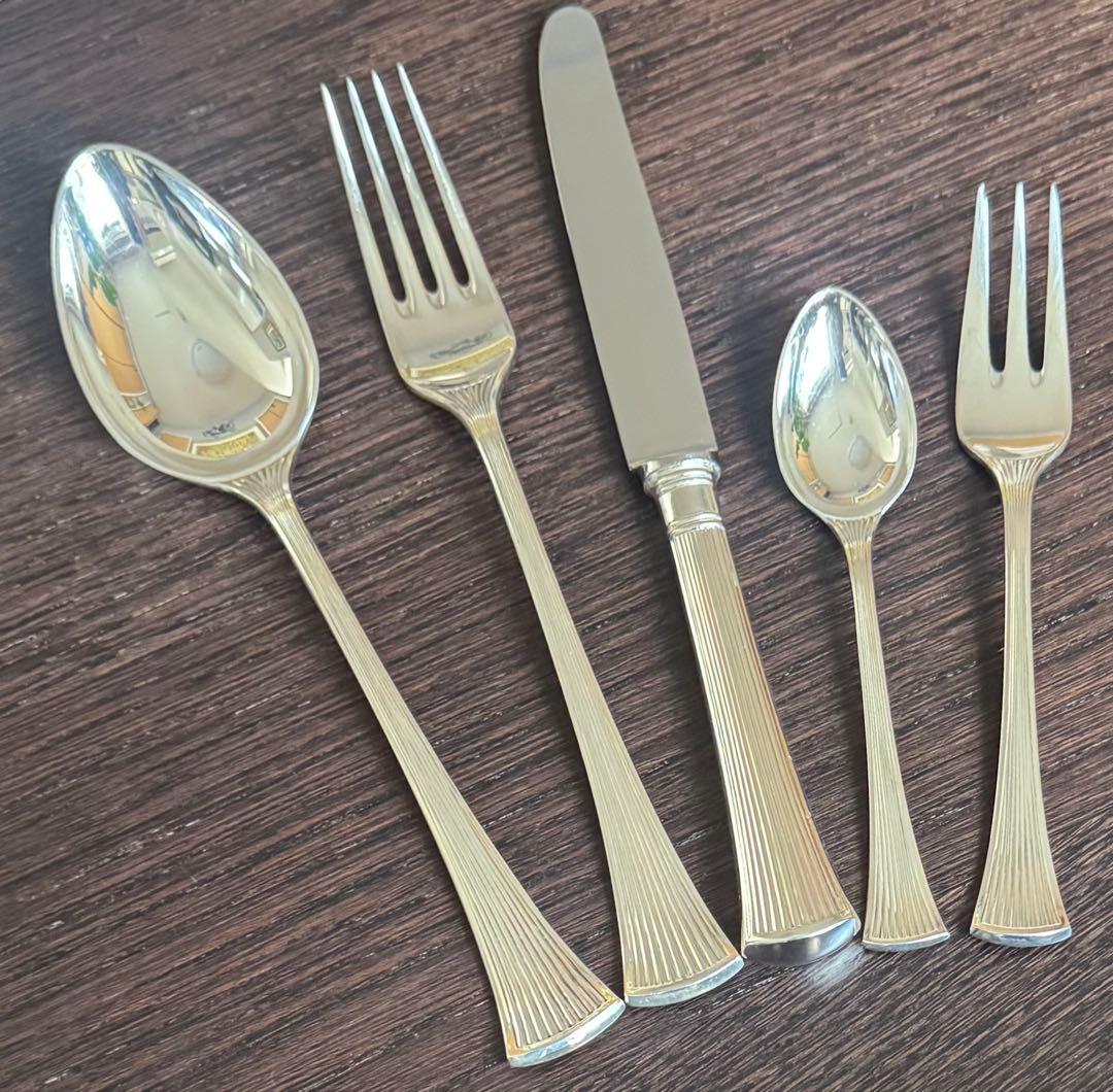 ⑤ROBBE&BERKING ロベ＆バーキング シルバーコーティング 5本セット