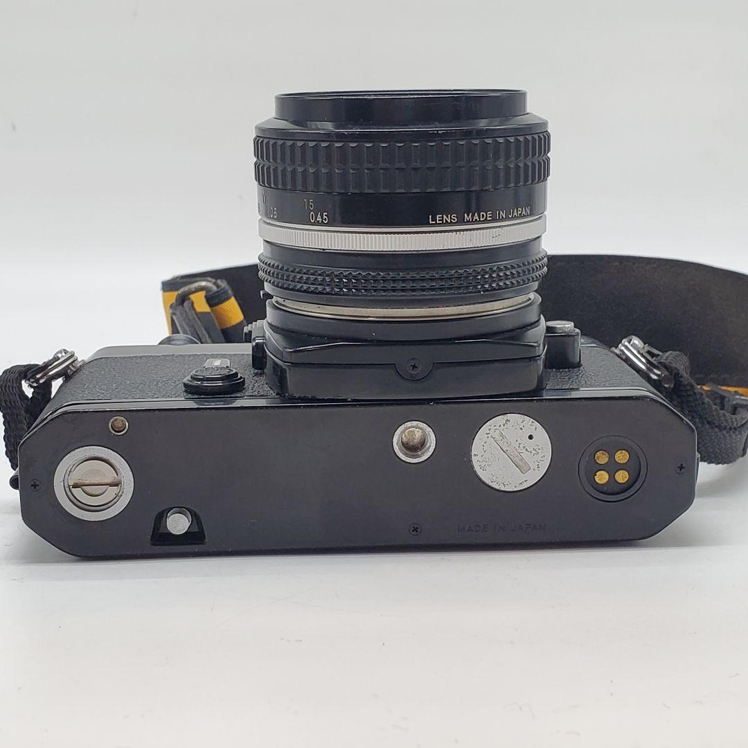 Nikon FE ブラック 一眼レフカメラ NIKKOR 50mm f/1.4