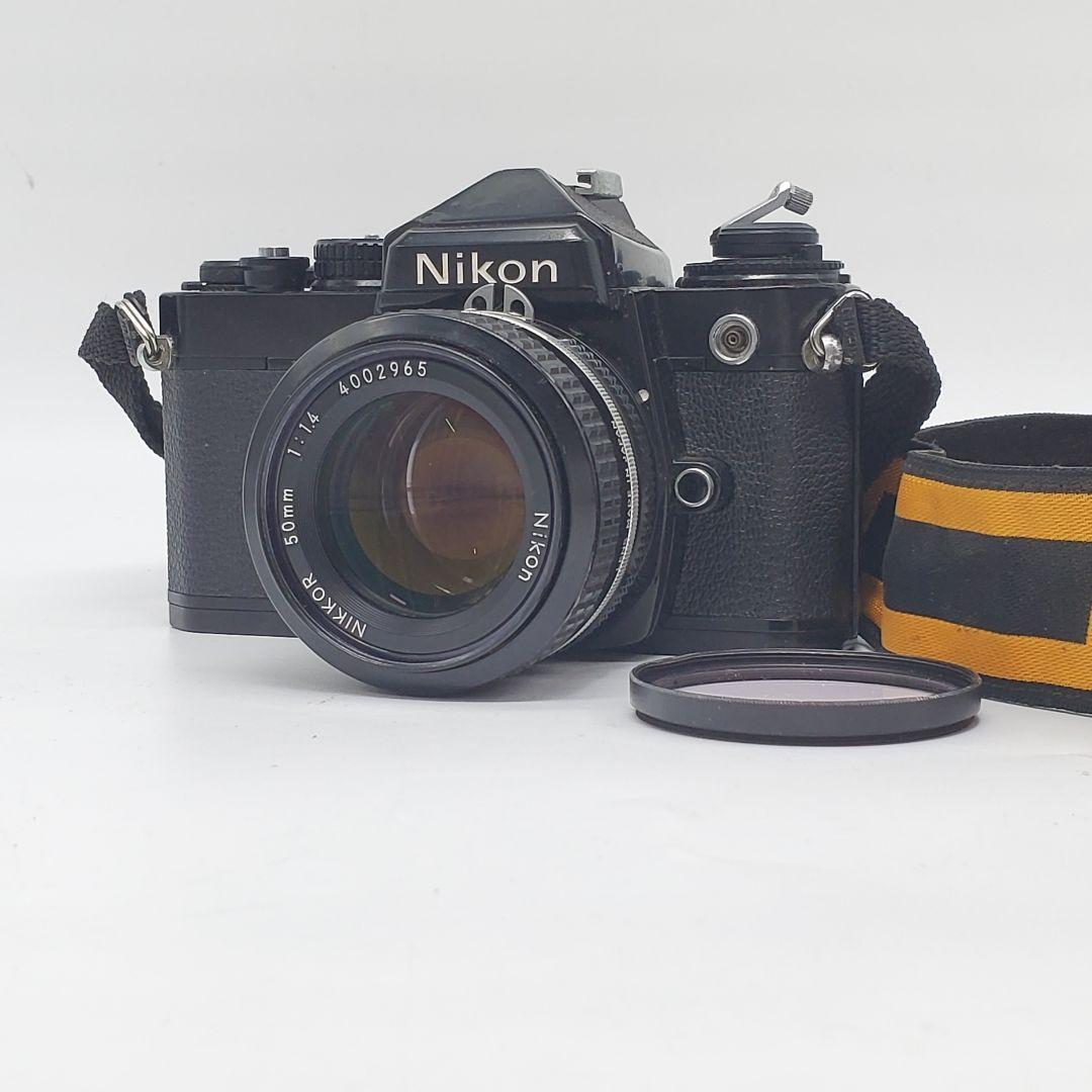 Nikon FE ブラック 一眼レフカメラ NIKKOR 50mm f/1.4