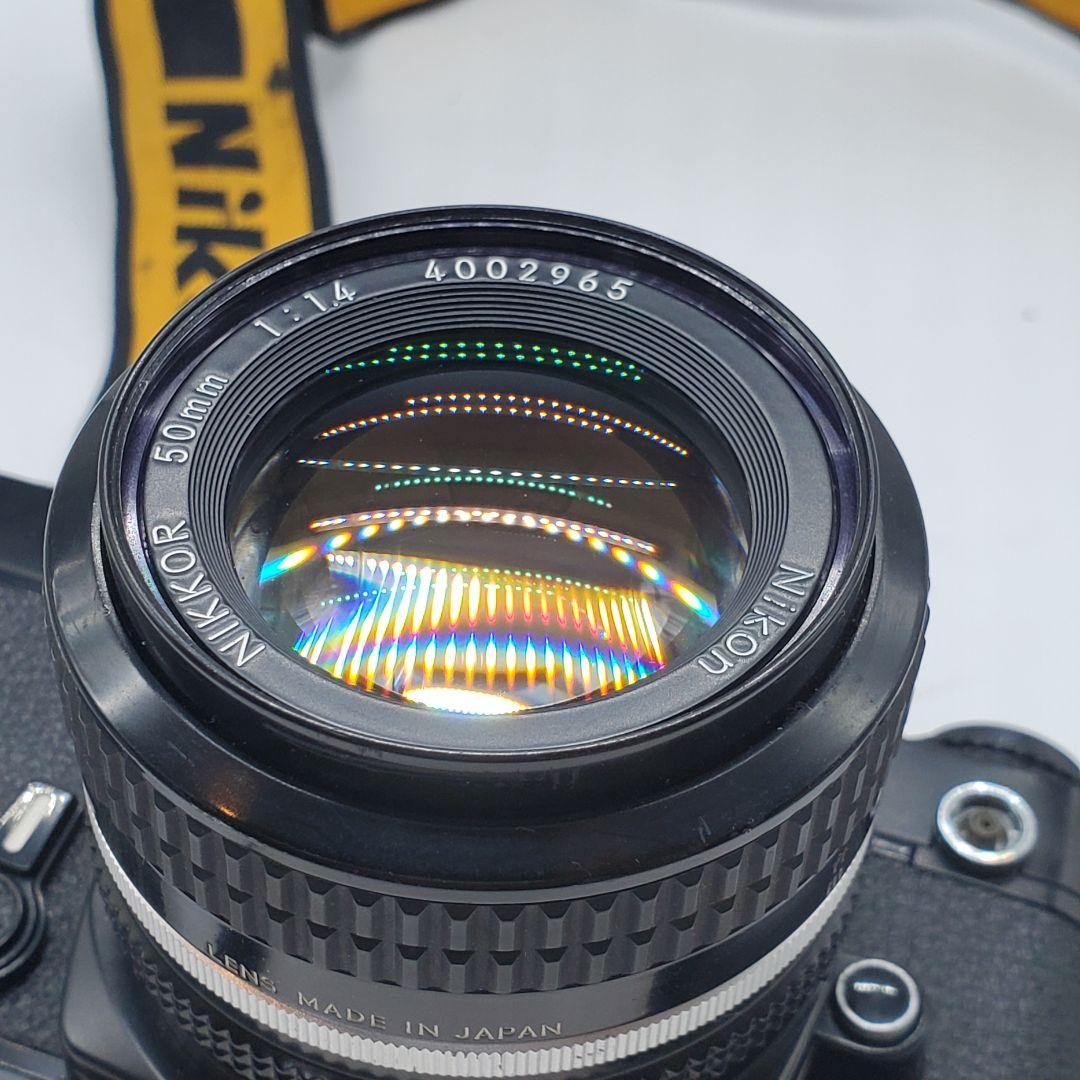 Nikon FE ブラック 一眼レフカメラ NIKKOR 50mm f/1.4