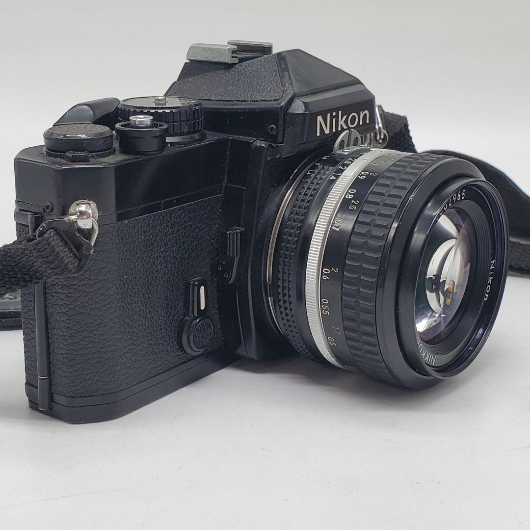 Nikon FE ブラック 一眼レフカメラ NIKKOR 50mm f/1.4