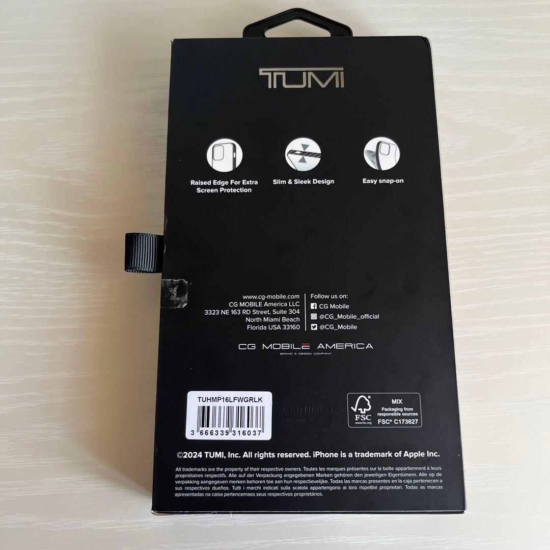新品 TUMI トゥミ tumi iPhone16 Pro 本革