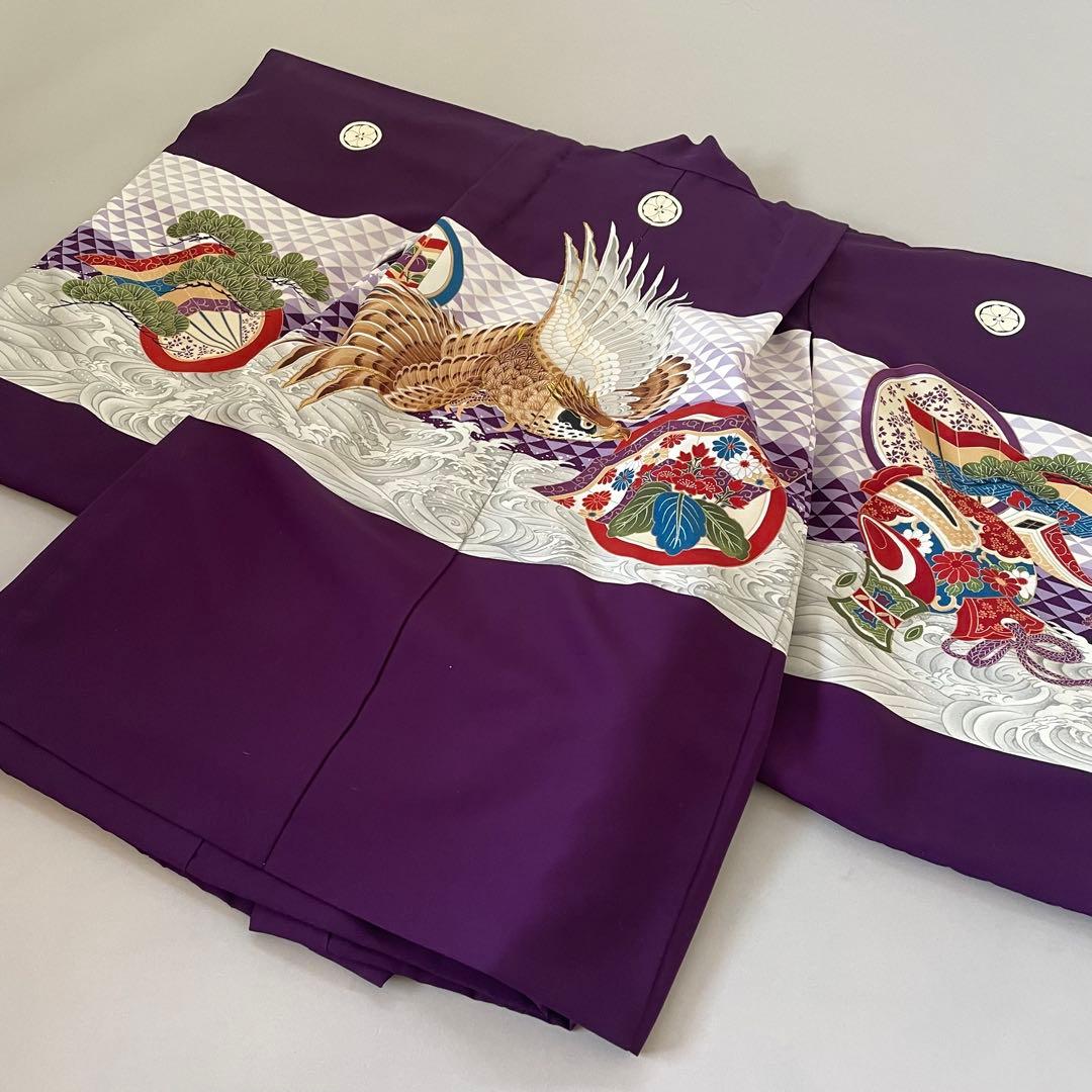 七五三　男の子　5歳　お着物　袴セット