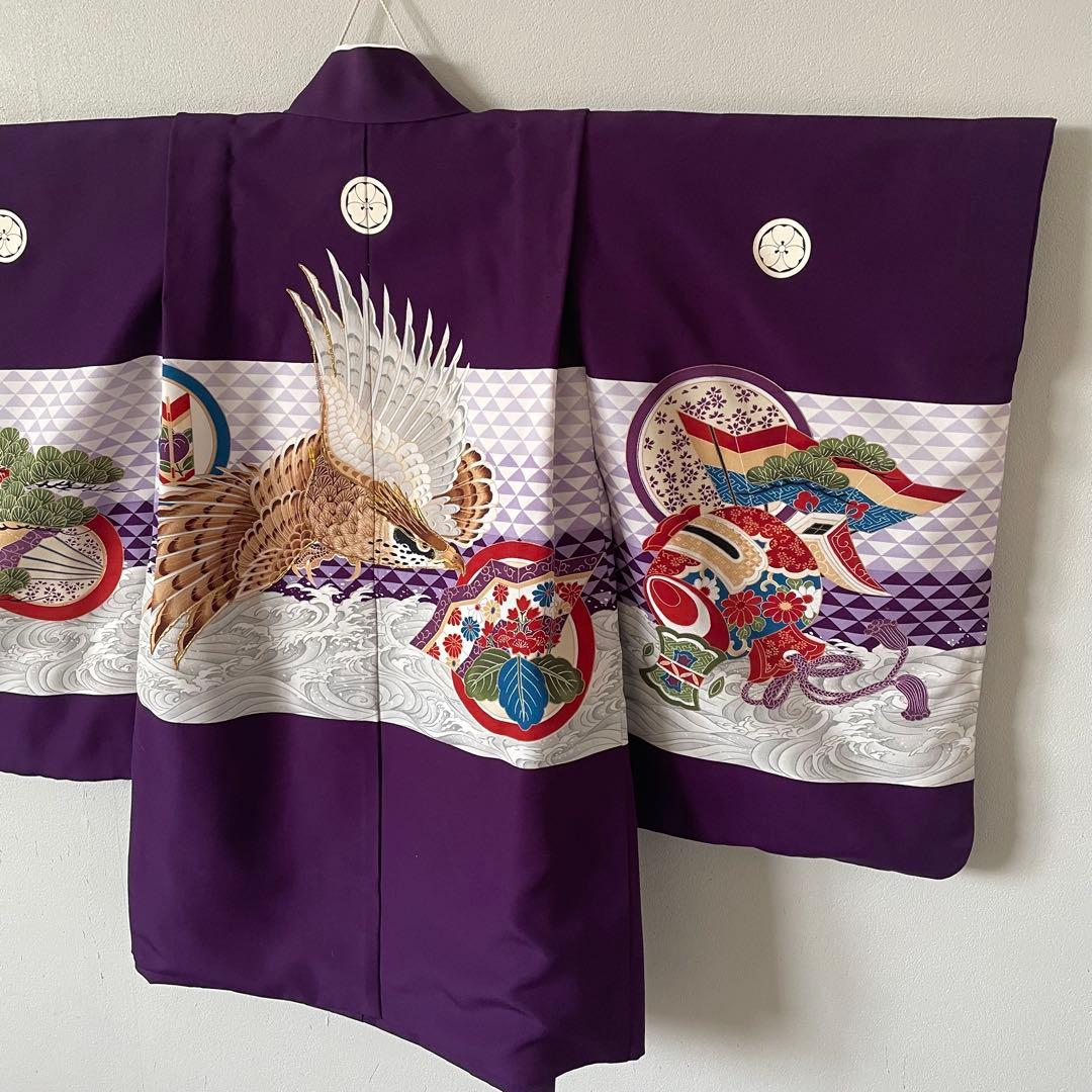 七五三　男の子　5歳　お着物　袴セット