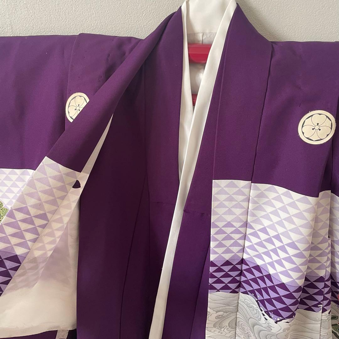 七五三　男の子　5歳　お着物　袴セット