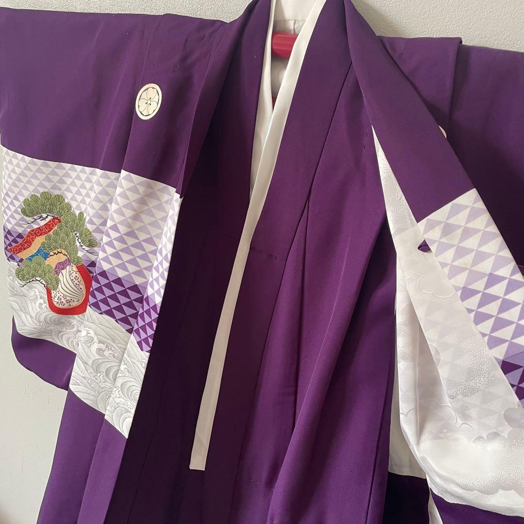 七五三　男の子　5歳　お着物　袴セット