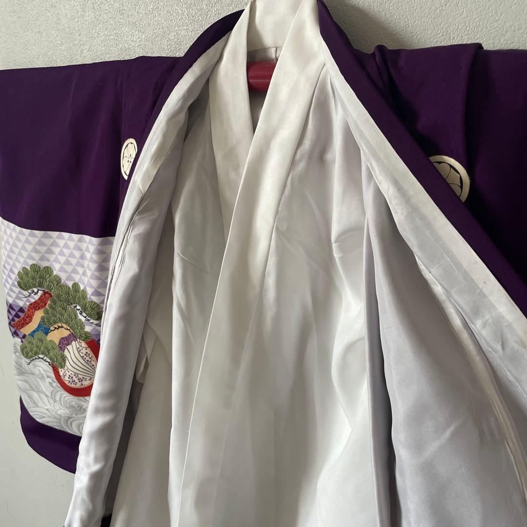 七五三　男の子　5歳　お着物　袴セット