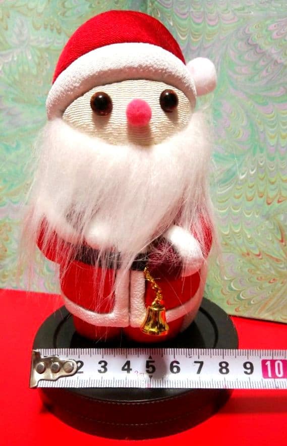 木目込み人形　サンタクロース