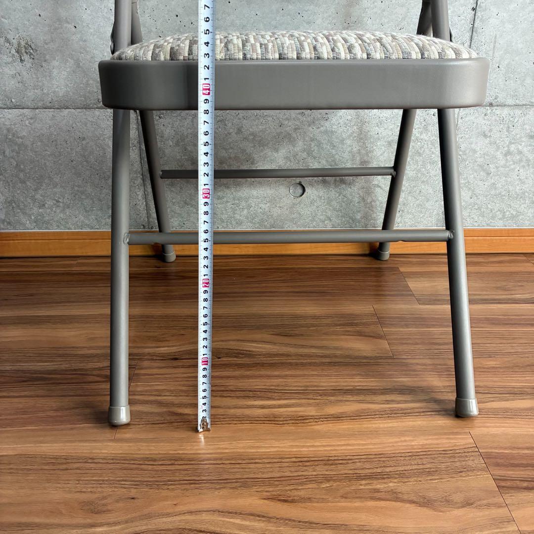 MECO フォールディングチェア　パイプ椅子　折り畳み椅子