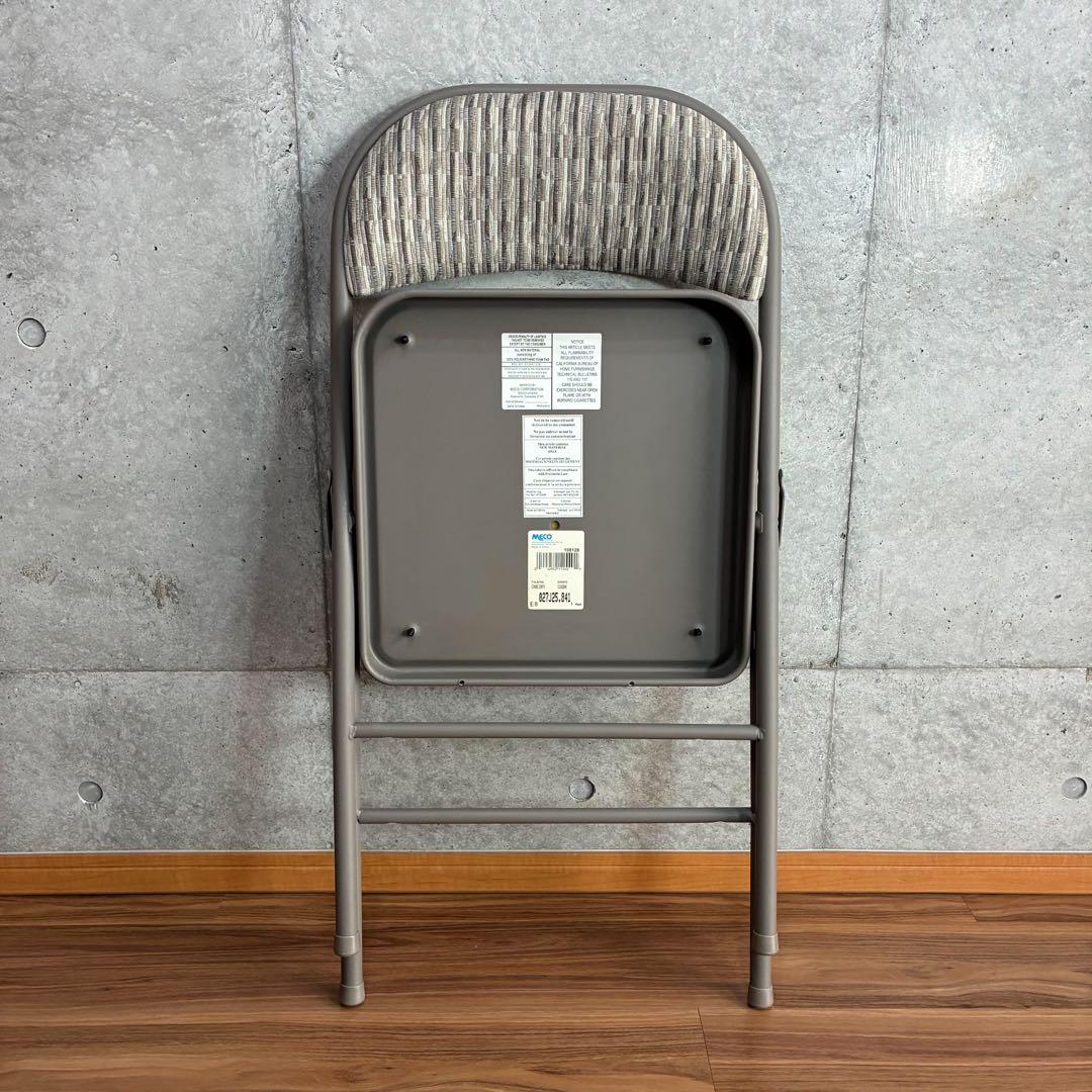 MECO フォールディングチェア　パイプ椅子　折り畳み椅子