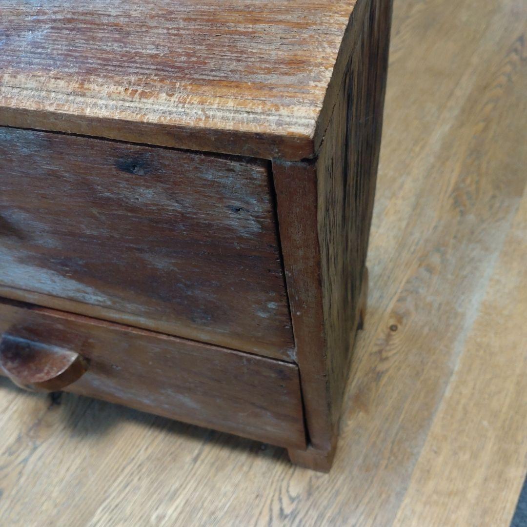 引き出し　小物入れ　古木引き出し