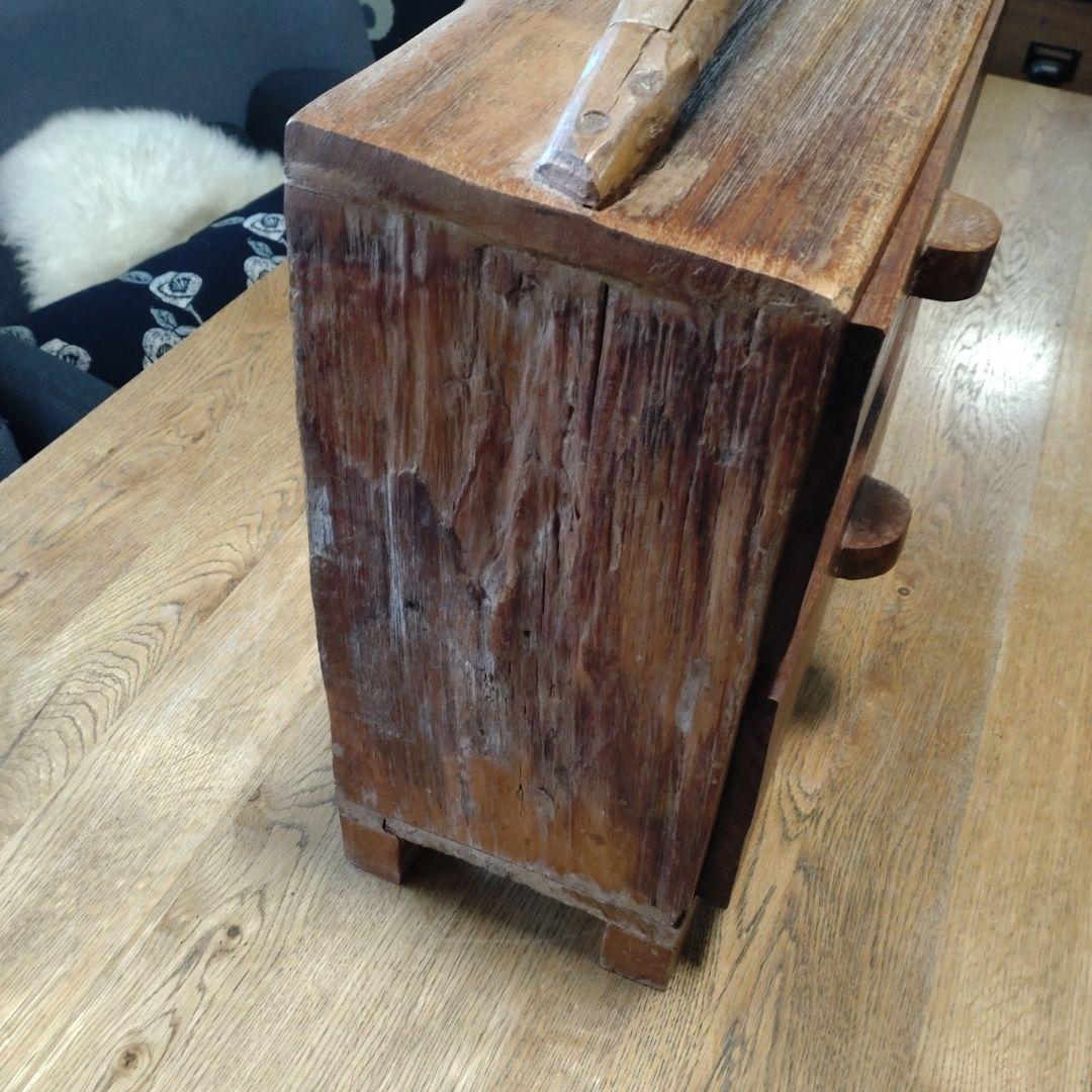 引き出し　小物入れ　古木引き出し