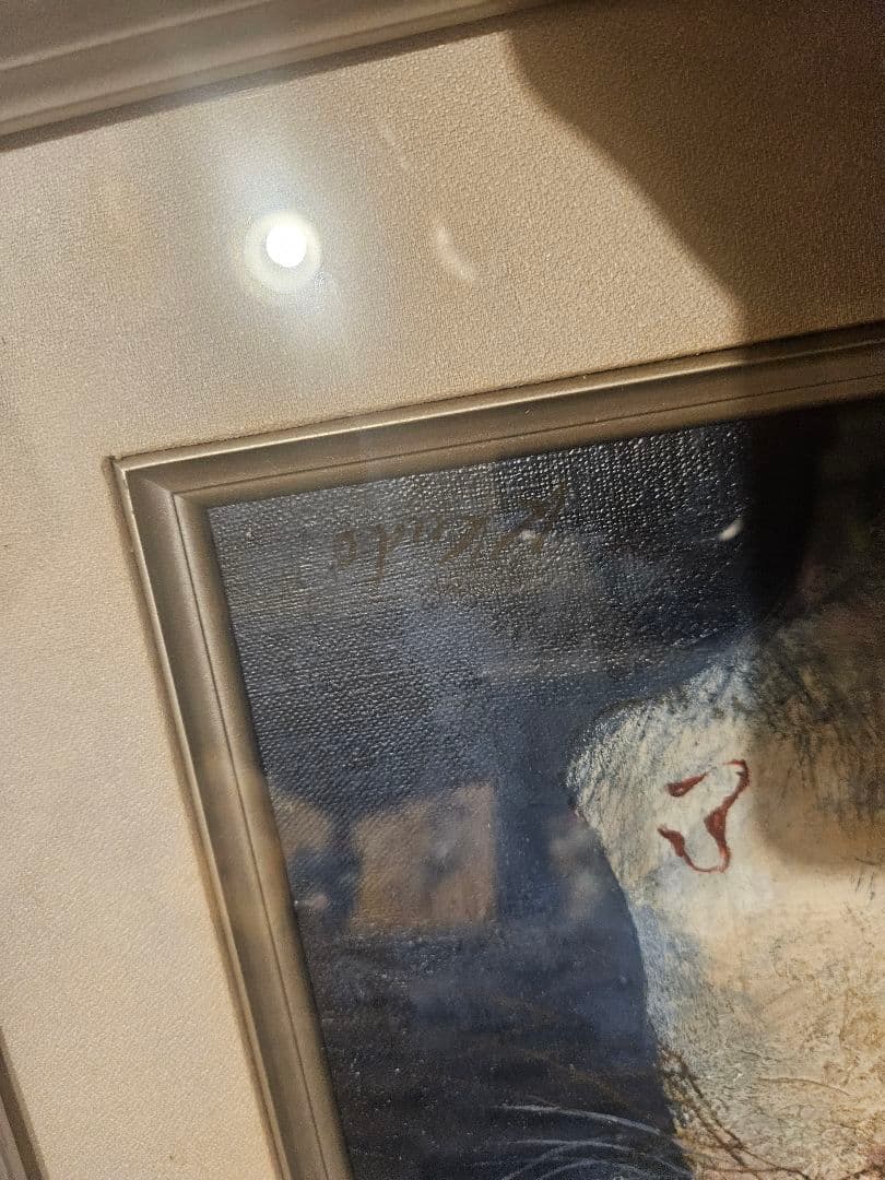 工藤和男『漁群』油彩 6号 朝日画廊取扱い 稀少作品