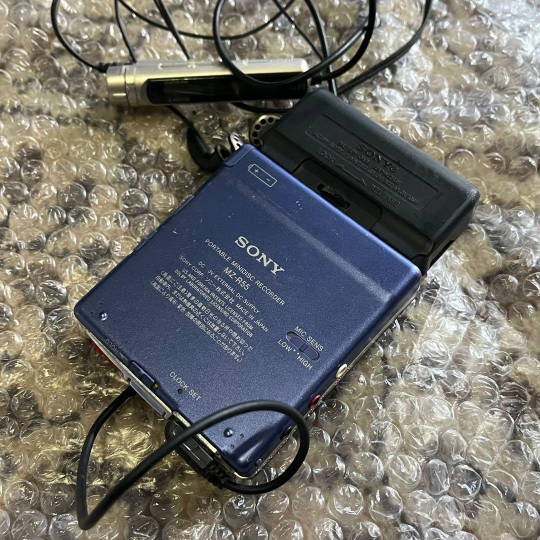 SONY MDウォークマン MZ-R55動作確認済み
