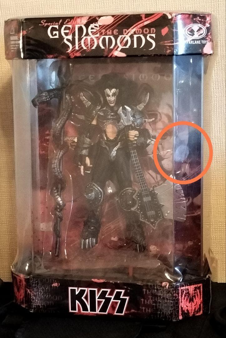 ジーン・シモンズ　フィギュア　KISS キッス 未開封