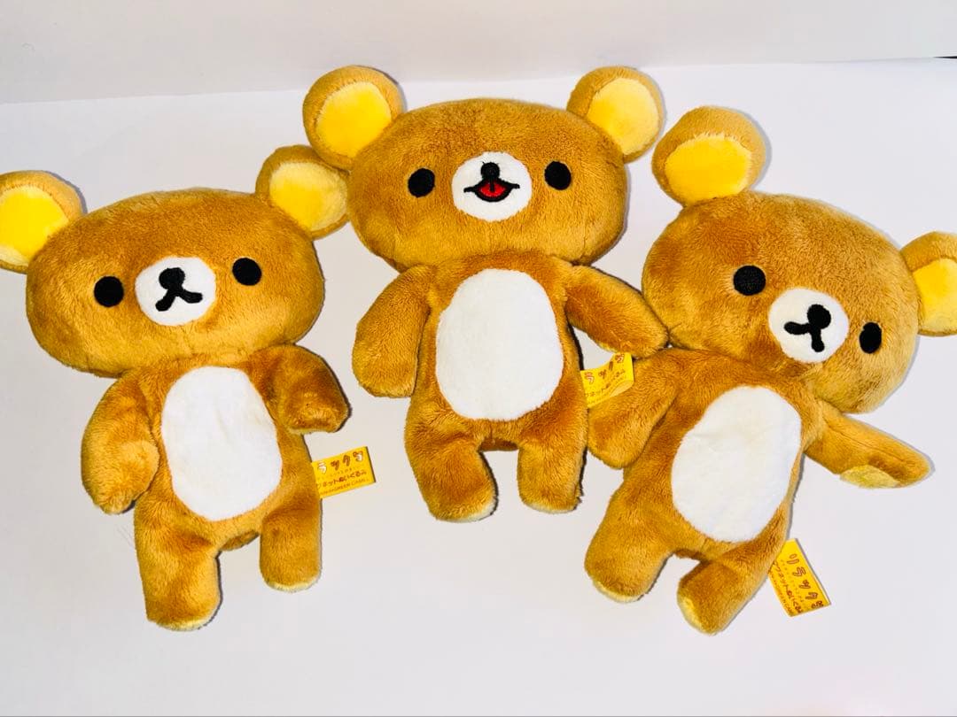 リラックマ マグネットぬいぐるみ　お団子　ホットケーキ　プリン　非売品　レア