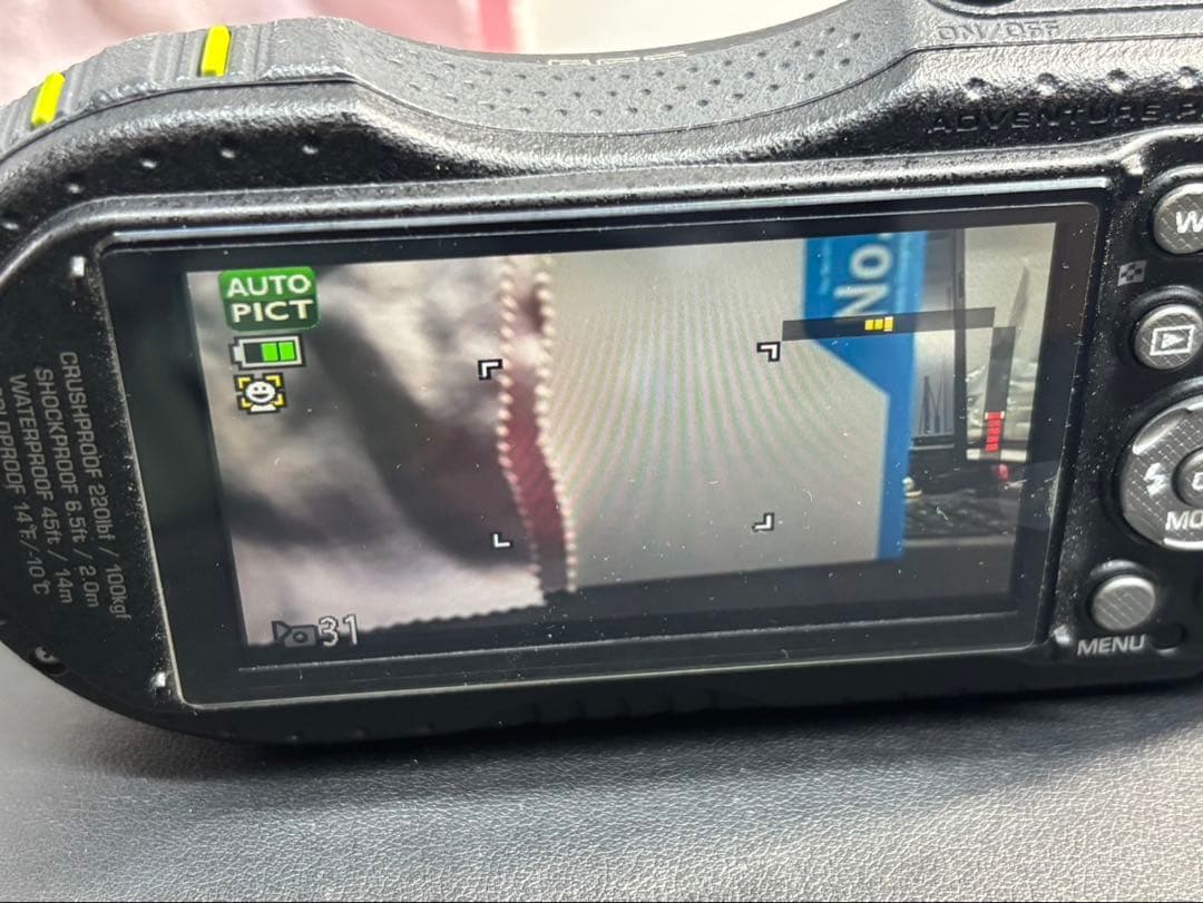 PENTAX WG-3 GPS RICOH タフボディ 高度 気圧 測定可能
