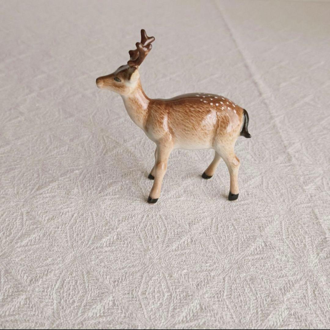 * pottery animal ❀ reindeer トナカイ
