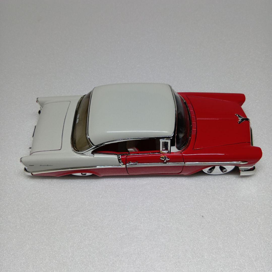 Jadatoys 1956 シボレー ベルエア ミニカー 1/24