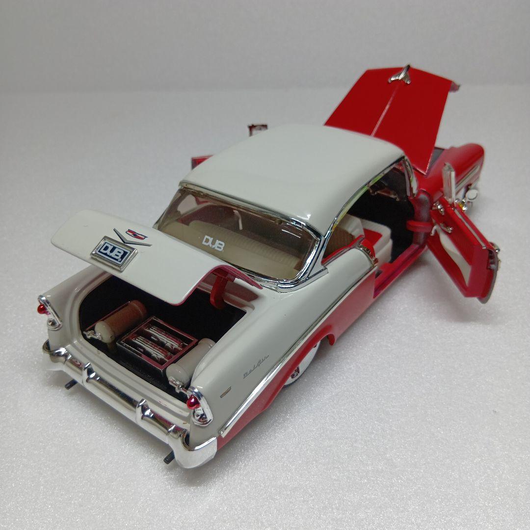 Jadatoys 1956 シボレー ベルエア ミニカー 1/24