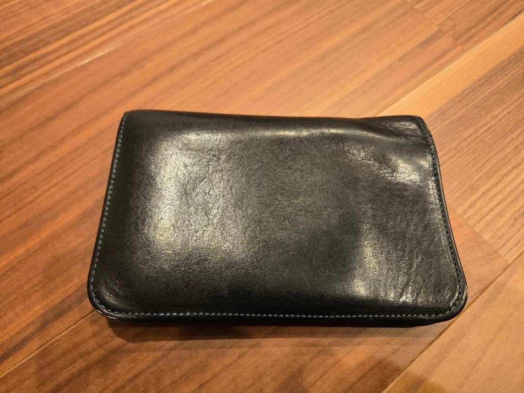 革蛸 財布 グリーン