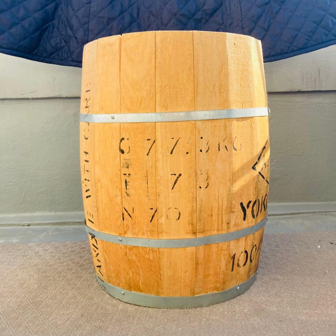 ③ 特大　ジャマイカ　ブルーマウンテン　コーヒー　バレル　珈琲　テーブル　ゴミ箱