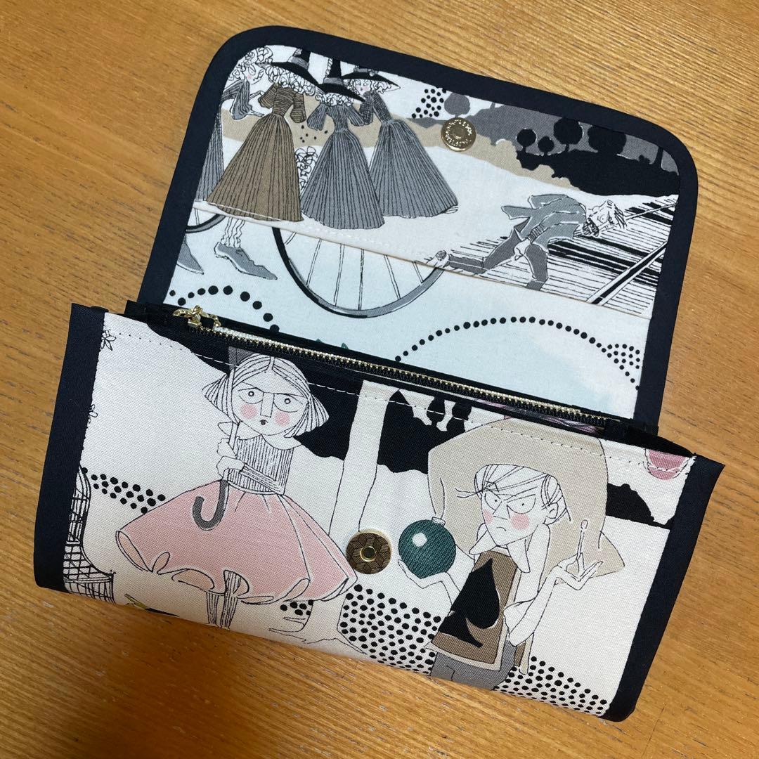 専用　長財布　やりくり財布　ハンドメイド