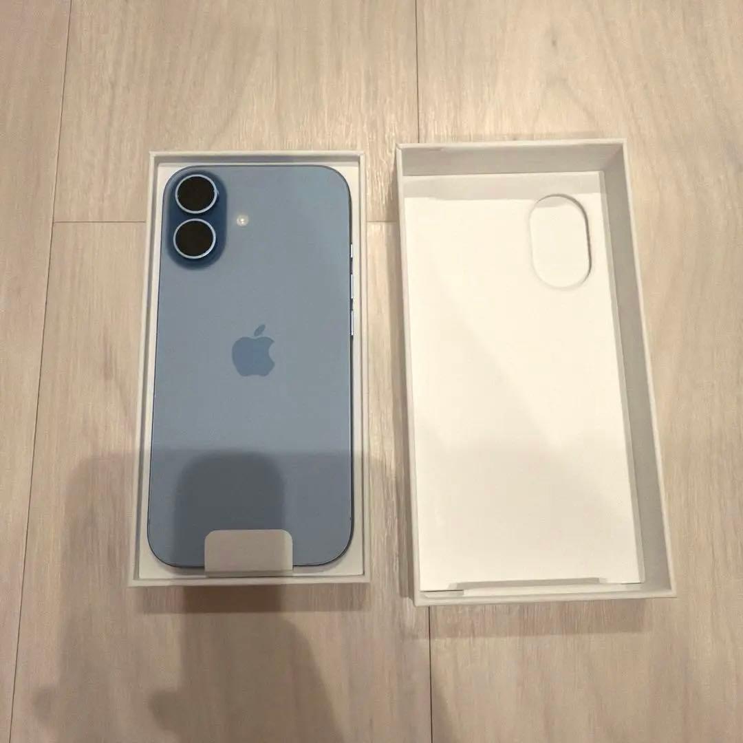 新品未使用 iPhone17 512GBミストブルー simフリー