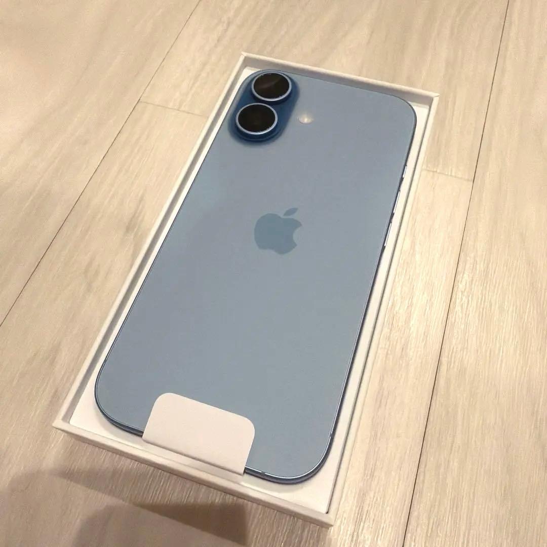 新品未使用 iPhone17 512GBミストブルー simフリー