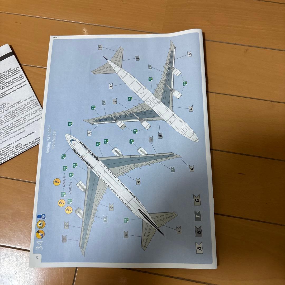 アイアンメイデン　Revell プラモデル ED FORCE