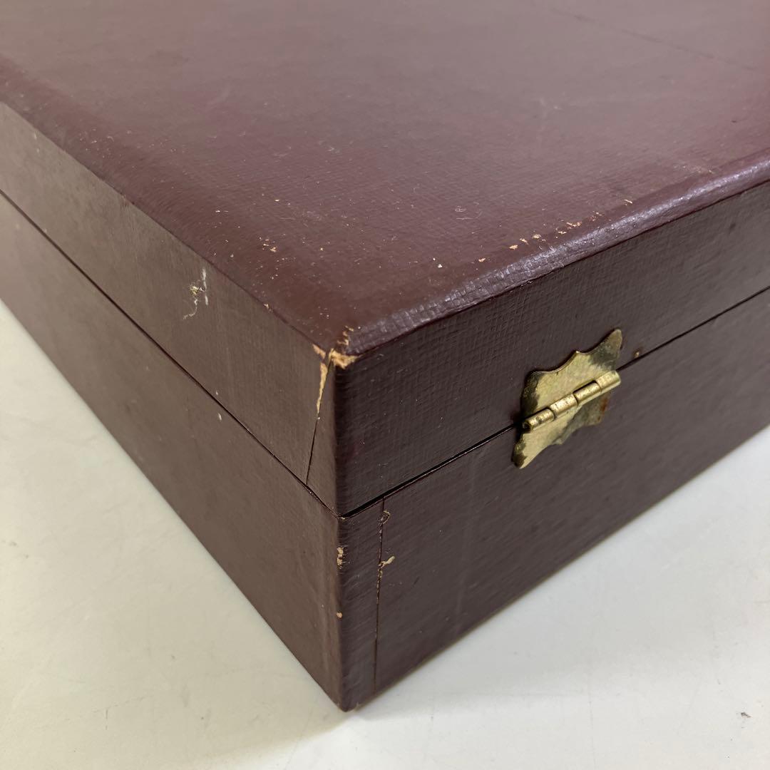 【未使用】 ボヘミアンガラス 大皿 専用ボックスケース付き