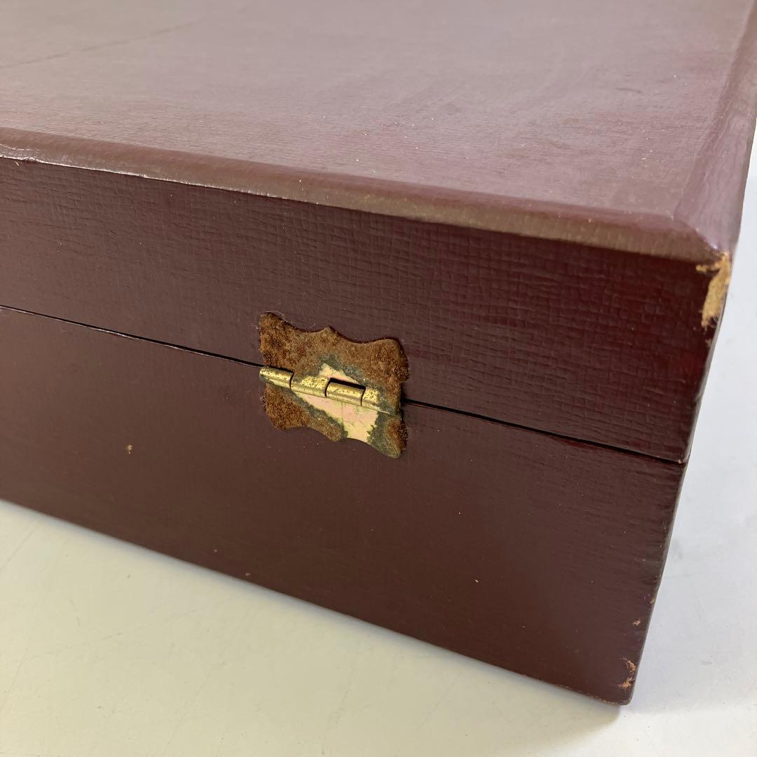 【未使用】 ボヘミアンガラス 大皿 専用ボックスケース付き